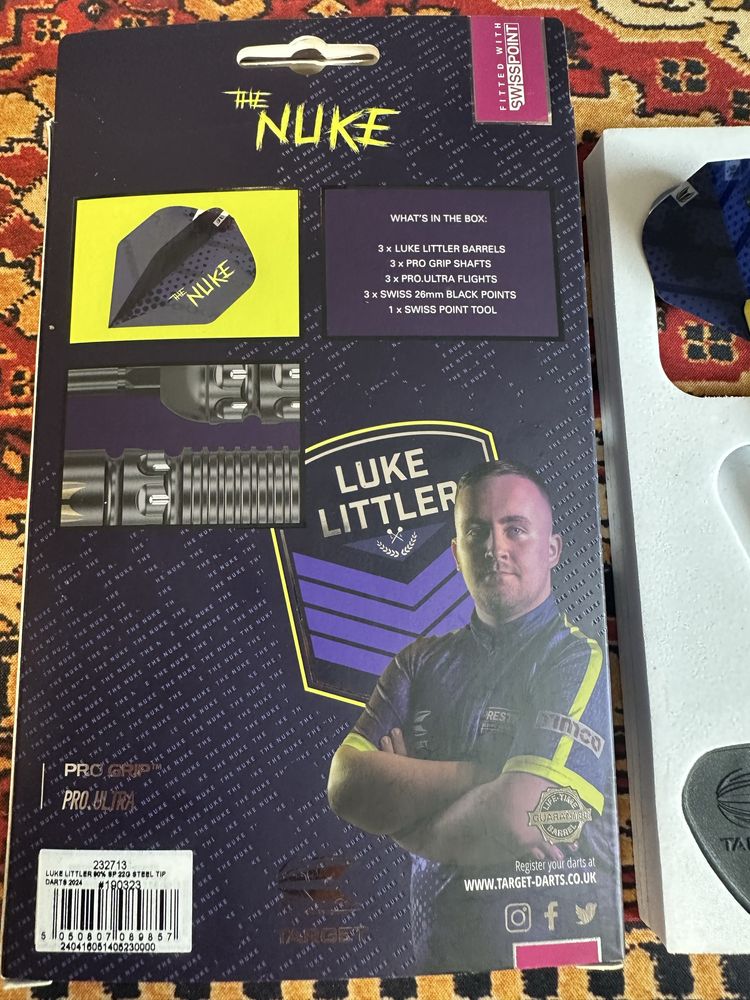 Lotki target luke littler target 22g dart