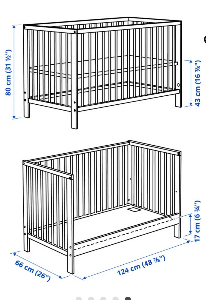 Łóżeczko dziecięce IKEA GULLIVER