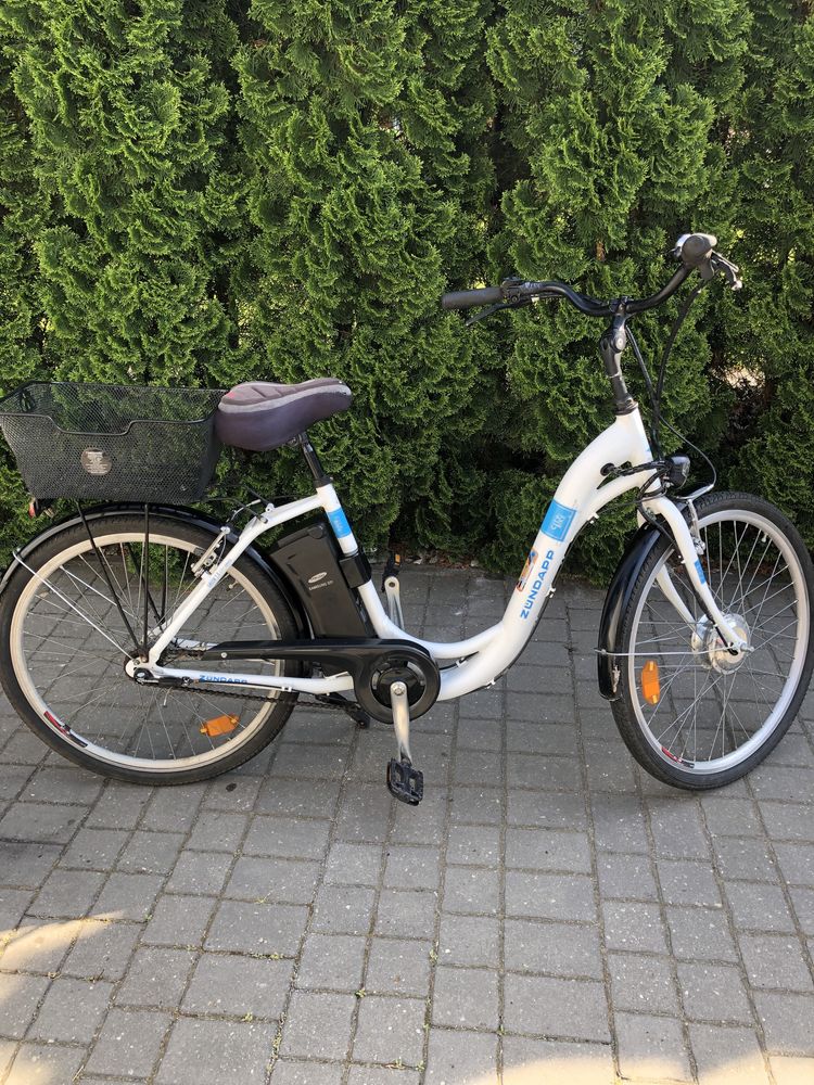 Rower Elektryczny dwie baterie