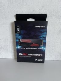 SSD накопичувач m.2 Samsung 990 PRO with Heatsink 4 TB (MZ-V9P4T0CW)