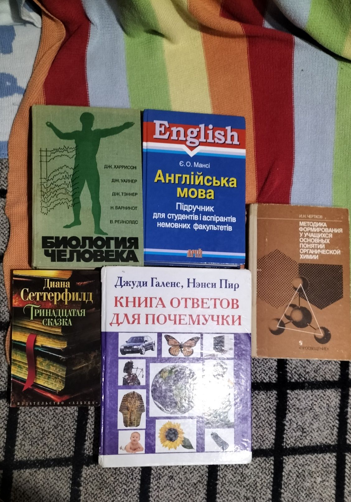 Книги з хімія біологія ЗНО Фізика майбутнього