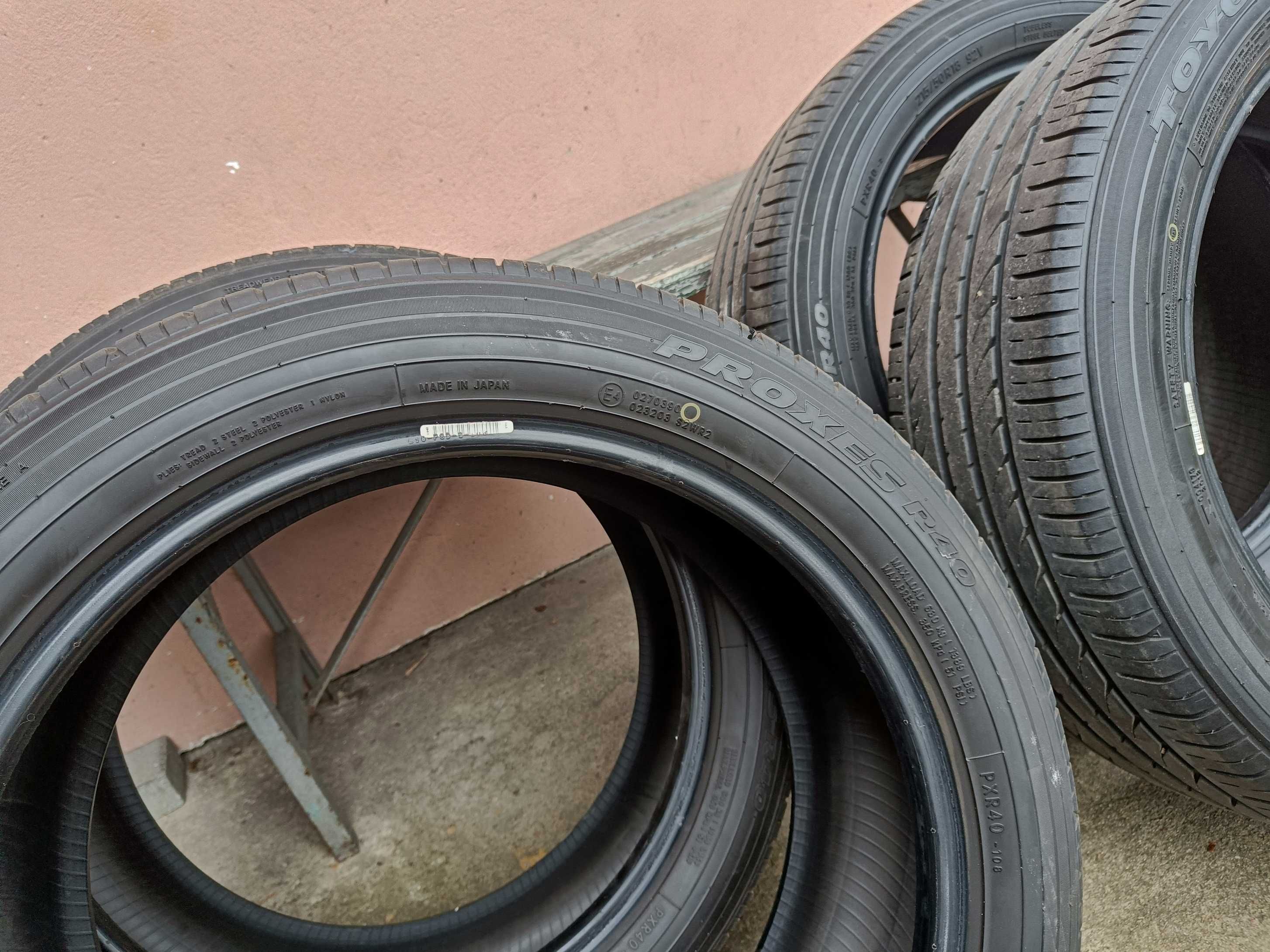 Toyo Proxes  215/50 R18 opony letnie