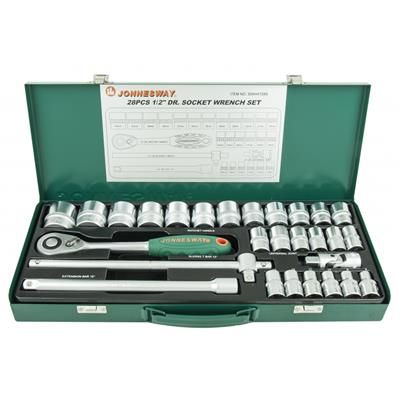 Zestaw narzędzi 1/2" 8-34mm 28el Jonnesway