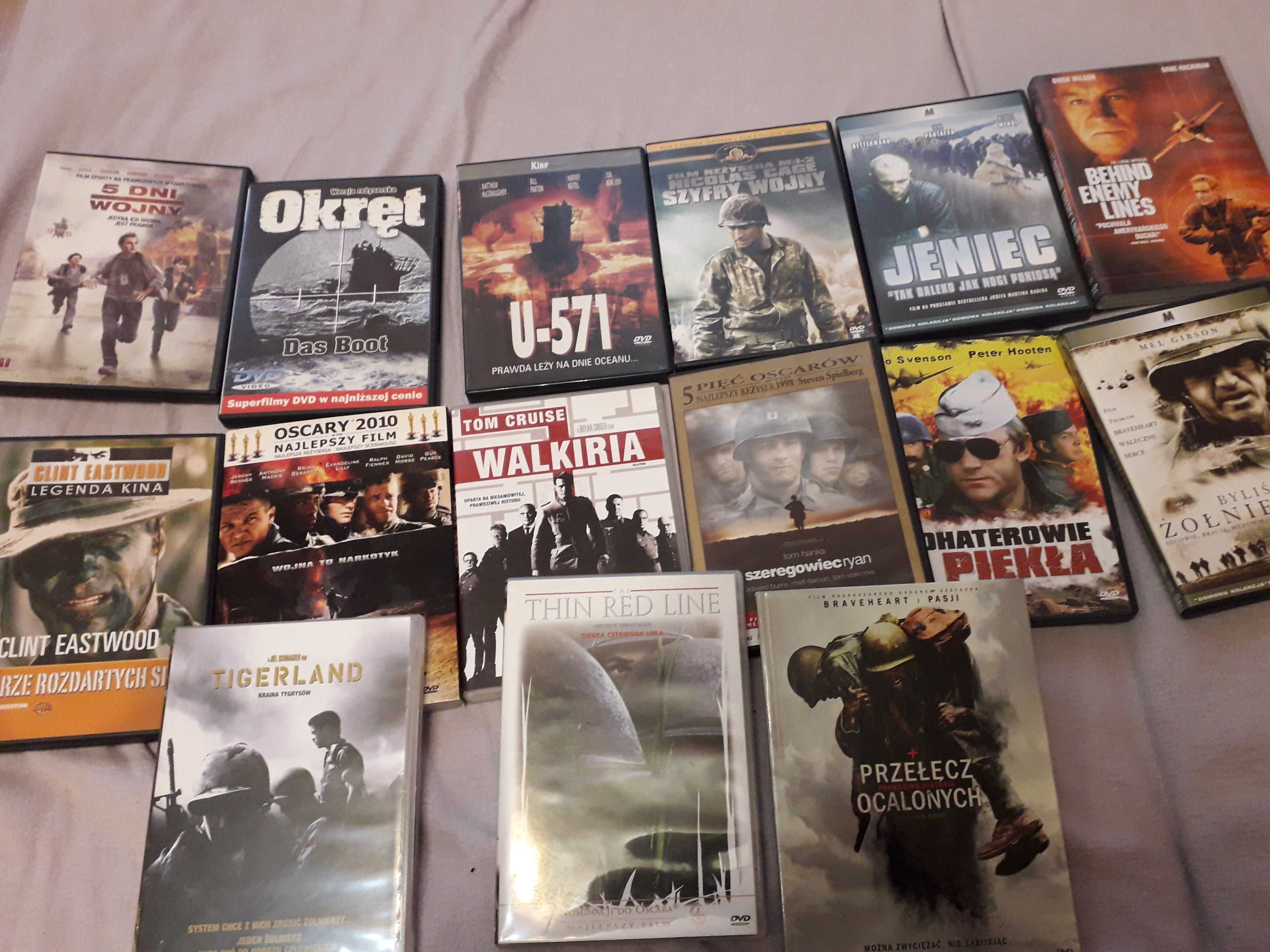 Filmy wojenne 15 dvd Za linią wroga Wzgórze rozdartych serc Jeniec