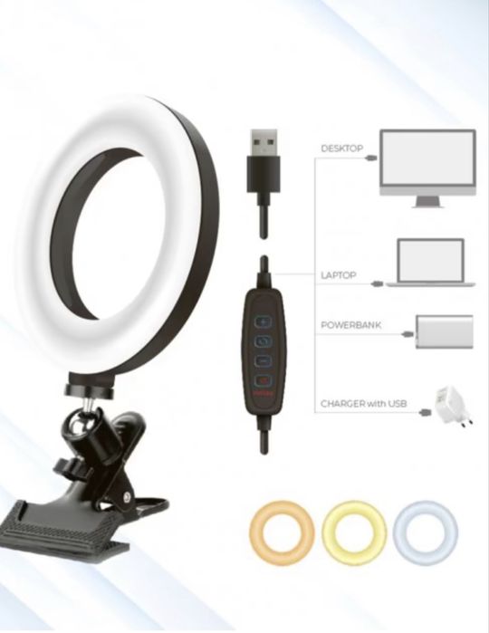 Кільцева лампа 16см діаметр