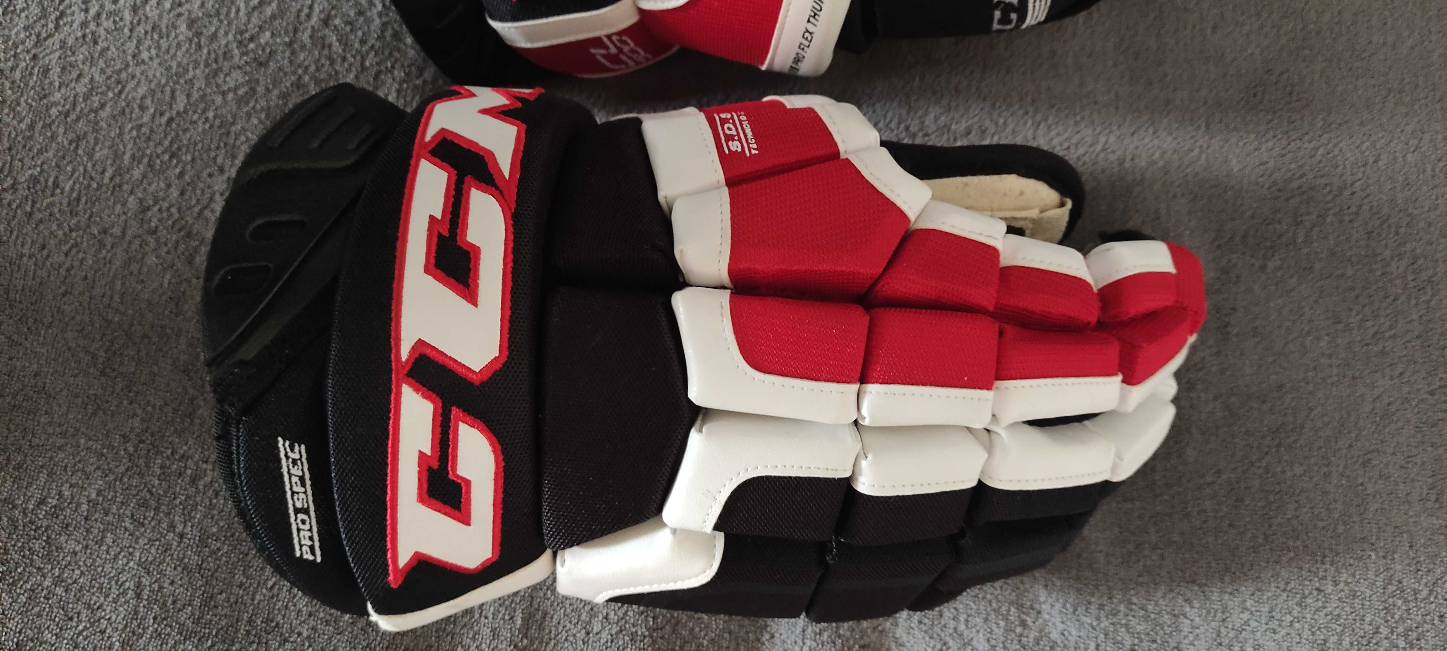 Rękawice hokejowe CCM CL500 Pro Flex Thumb PRO SPEC Hockey Gloves