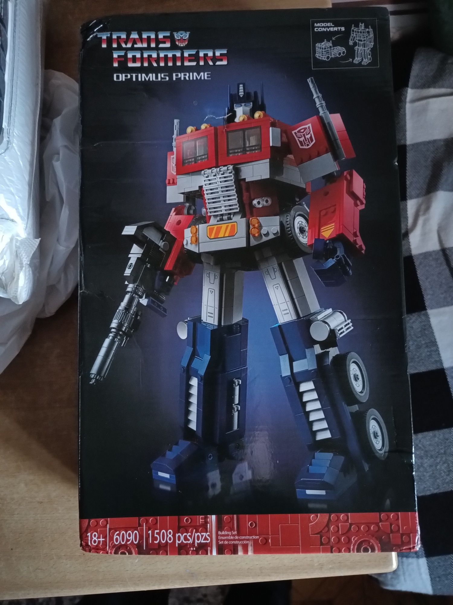 Конструктор Оптімус трансформери transformers НЕ LEGO!