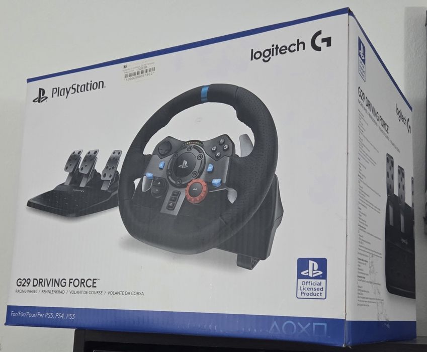 Volante + Pedais LOGITECH G29 Driving Forceracing (Multiplataforma ]