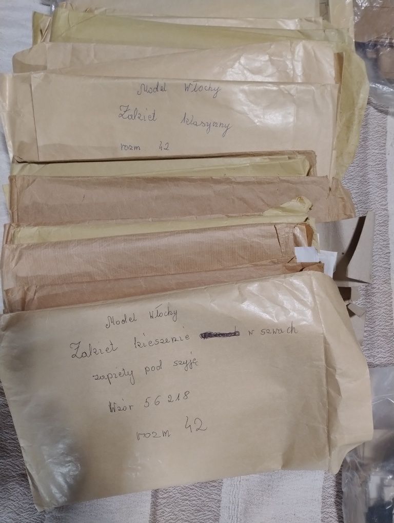 70 profesjonalnych szablonów i wykrojów krawieckich, żakiety marynarki