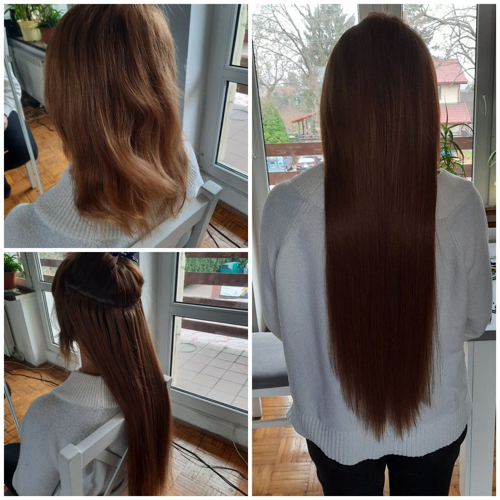 Przedłużanie włosów SEW IN