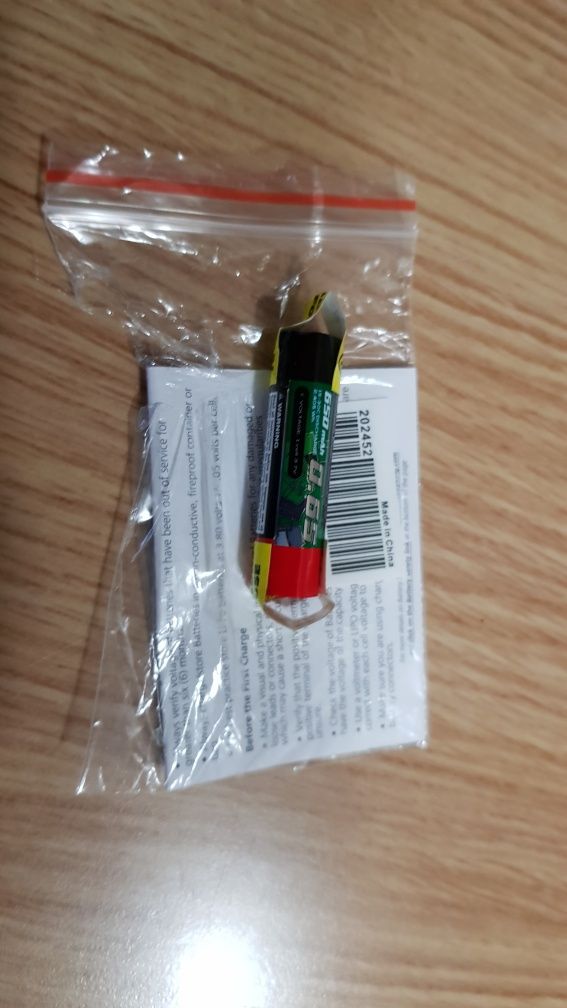 Bateria turnigy nano-tech 650mAh 1S 15-30C - 11pcs - novas