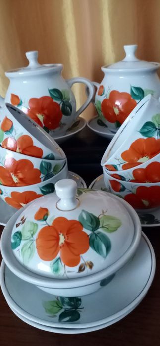 Сервиз МАЛЬВА  Довбышевского фарфорового завода
