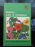 Książka-Balkon cały w kwiatach