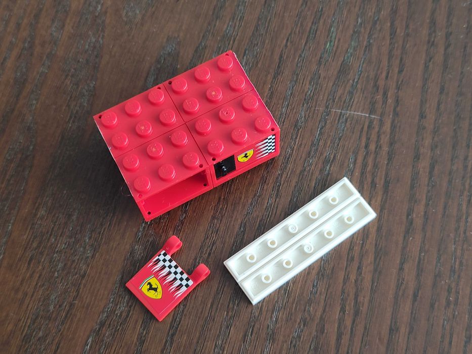Klocki Lego, element BA109pb02R i BA109pb02L do zestawu 8672-1 z 2006