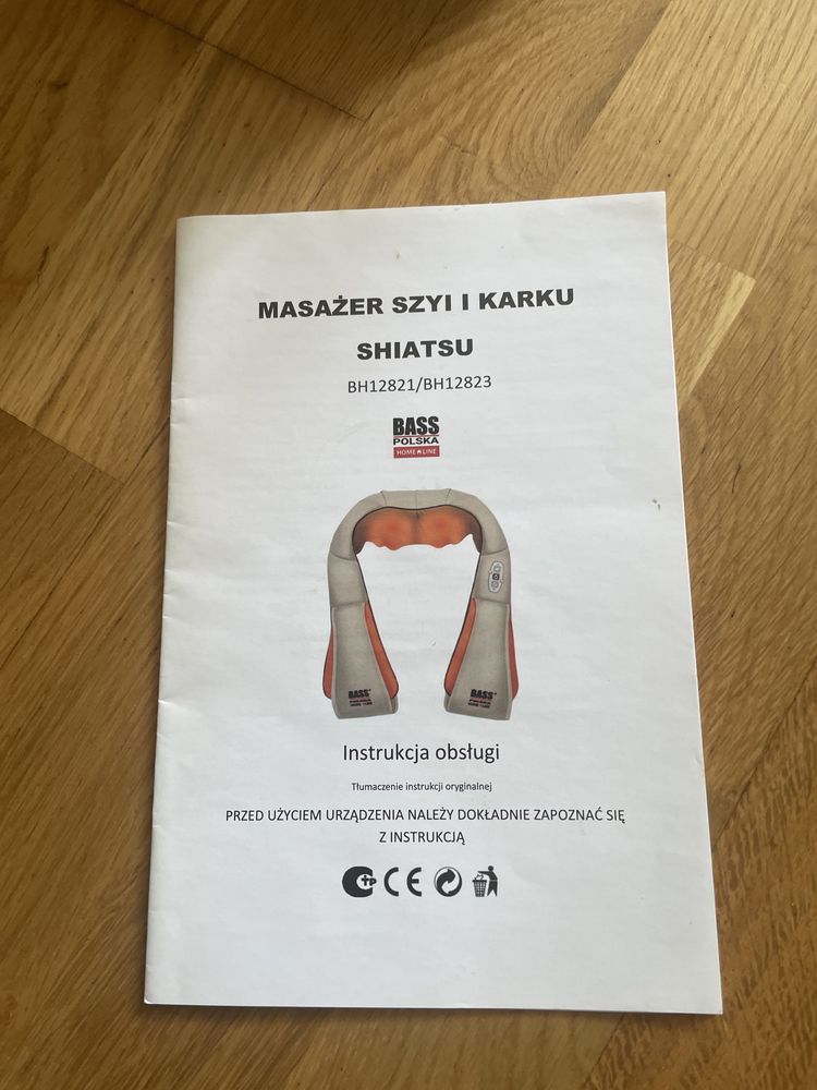 Masażer Shiatsu Bass kolor czarny