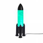 Lampka Lawa Lampa Lava RAKIETA wir tornado Rocket black LED USB 5V 1A