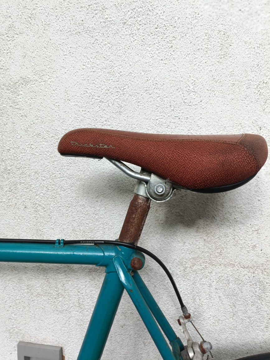 OPORTUNIDADE! Bicicleta ciclismo vintage para restauro