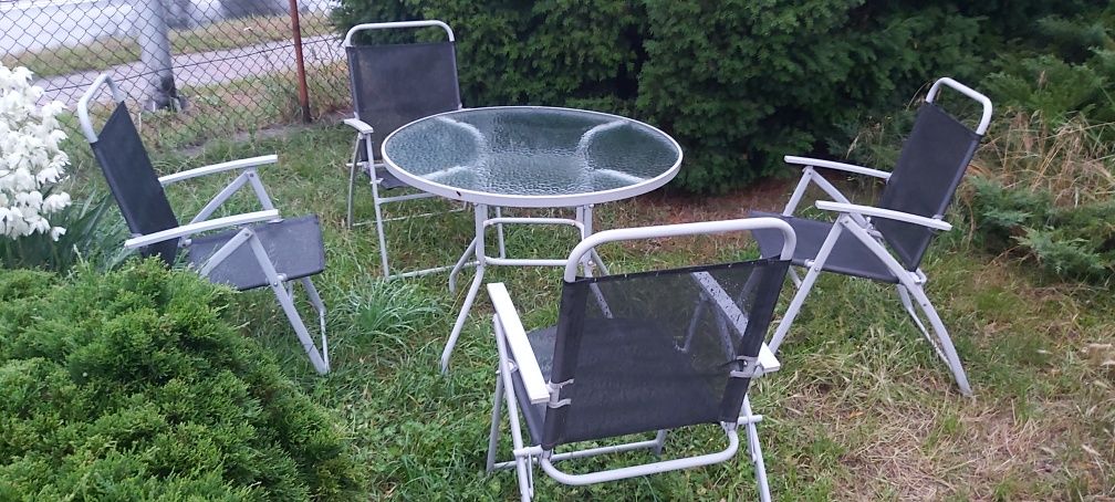 Zestaw ogrodowy tarasowy balkon altanka ogród taras