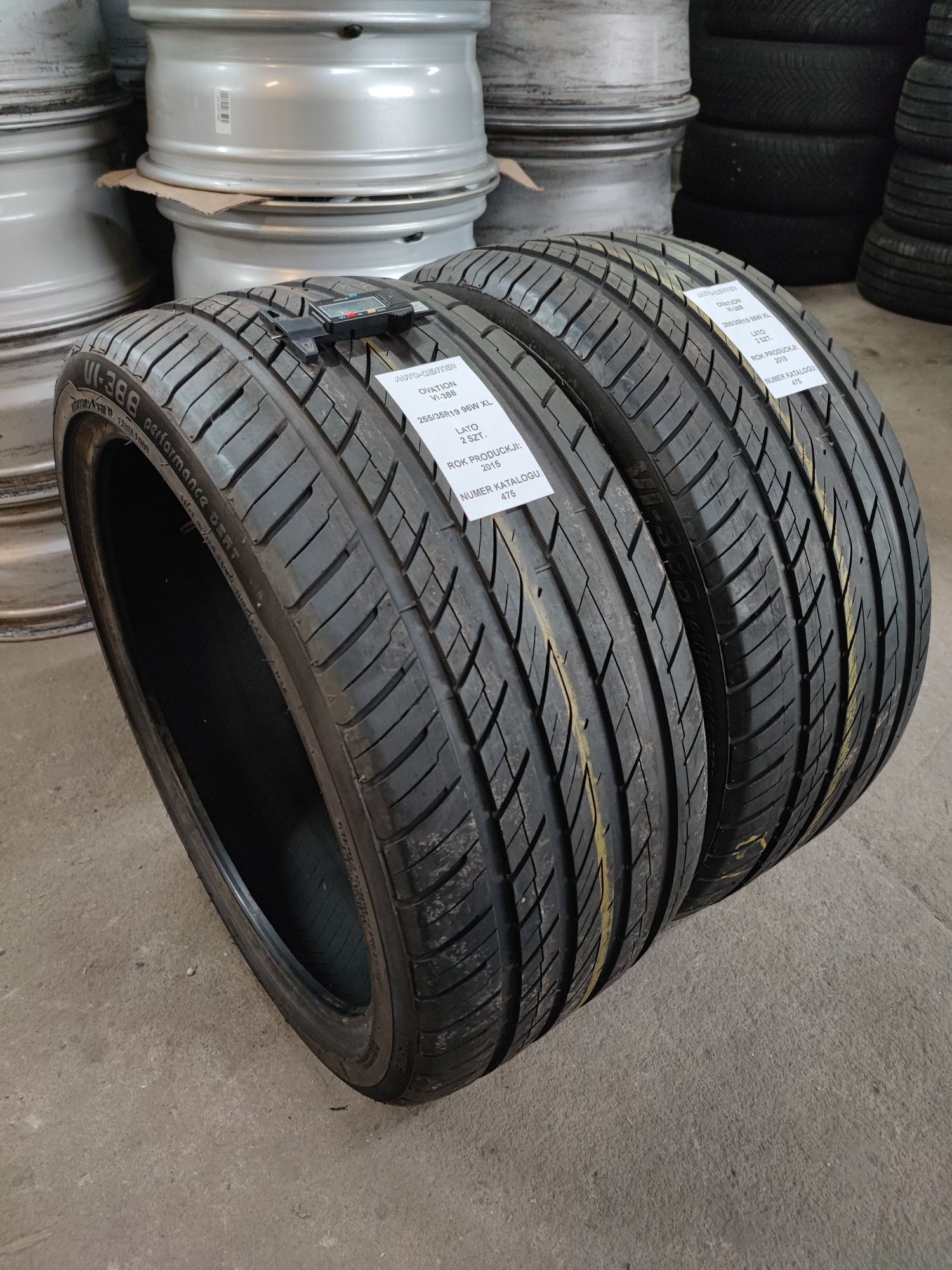 Opony letnie 255/35R19 96W XL Ovation VI-388 2szt