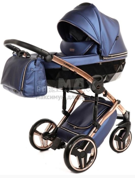 Коляска Junama diamond кожзам