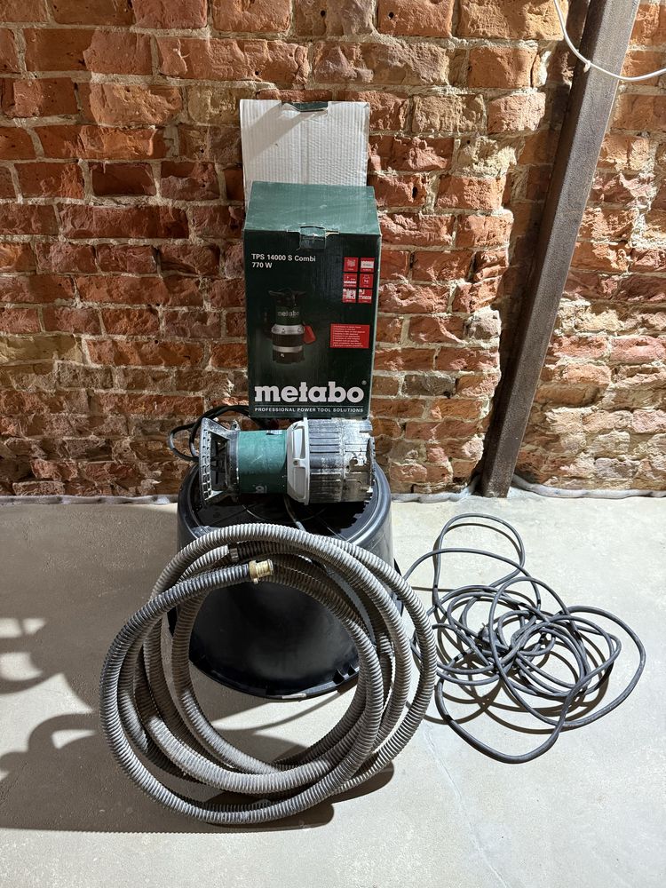 Погружной насос Metabo TPS 14000 S + шланг Метабо оригинал 7 м
