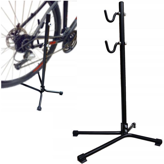 Stojak rowerowy do ramy haki serwisowy rower różne wielkości kół