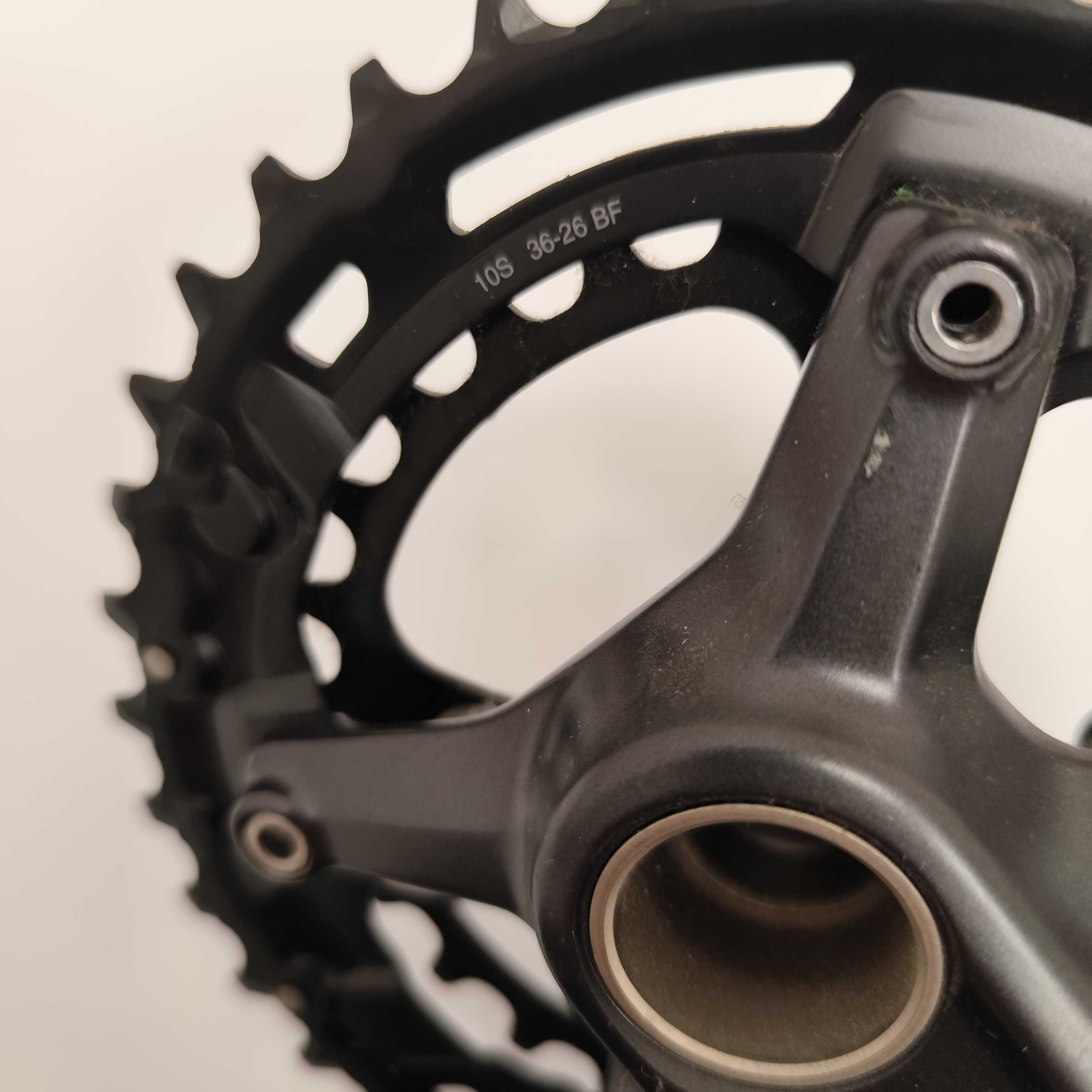Mechanizm korbowy Shimano DEORE FC-M4100-2, 10rz 36-26