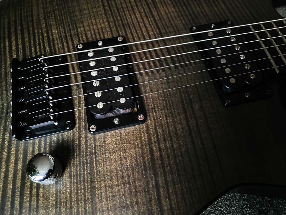 ESP LTD JD-600 Jon Donais Signature See Thru Black Satin 2007