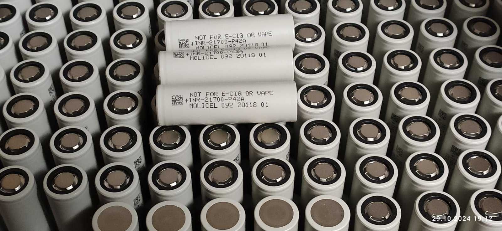 INR21700 Molicel P42A. Новий високотоковий акумулятор. Для FPV.
