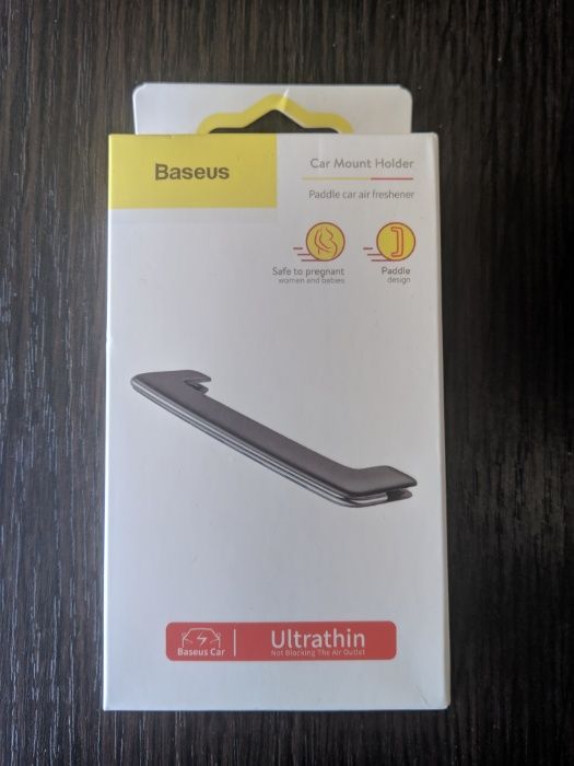 Автомобильный парфюмированный ароматизатор Baseus Ultrathin + 6запасок