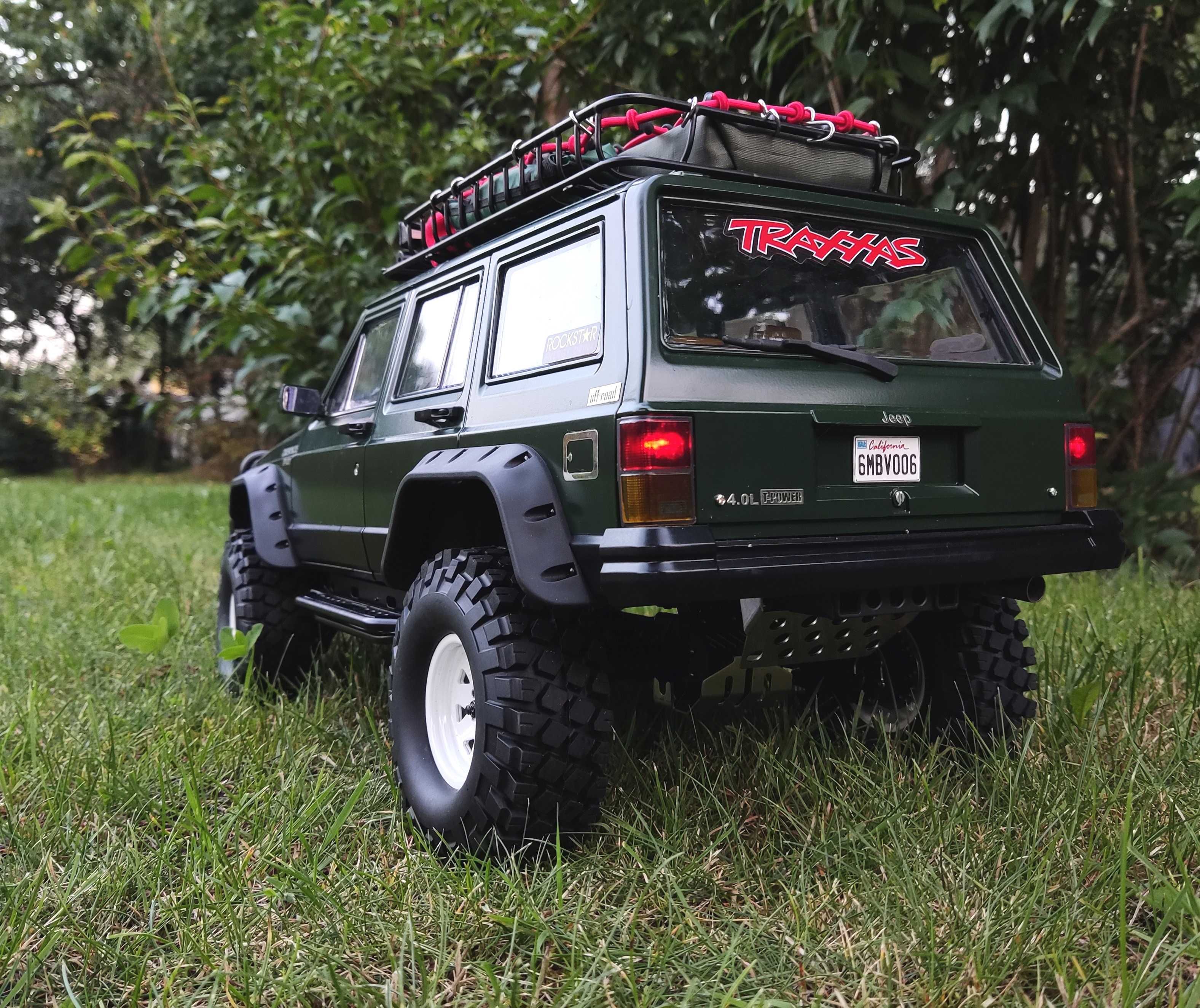 Jeep Cherokee XJ Traxxas TRX4 1:10 RTR RC crawler mody