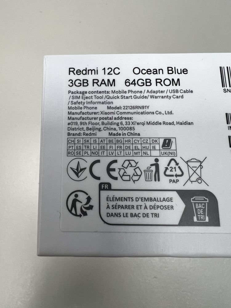 Xaiomi Redmi 12C 3GB 64GB