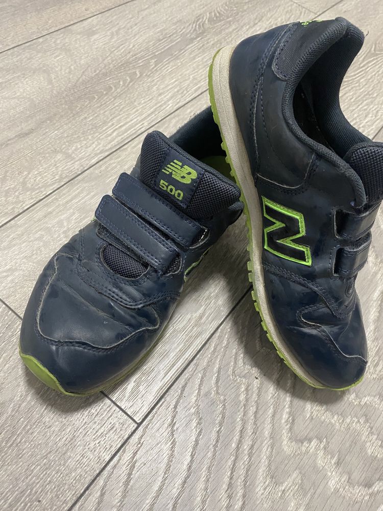 Кросівки new balance на липучках кроссовки