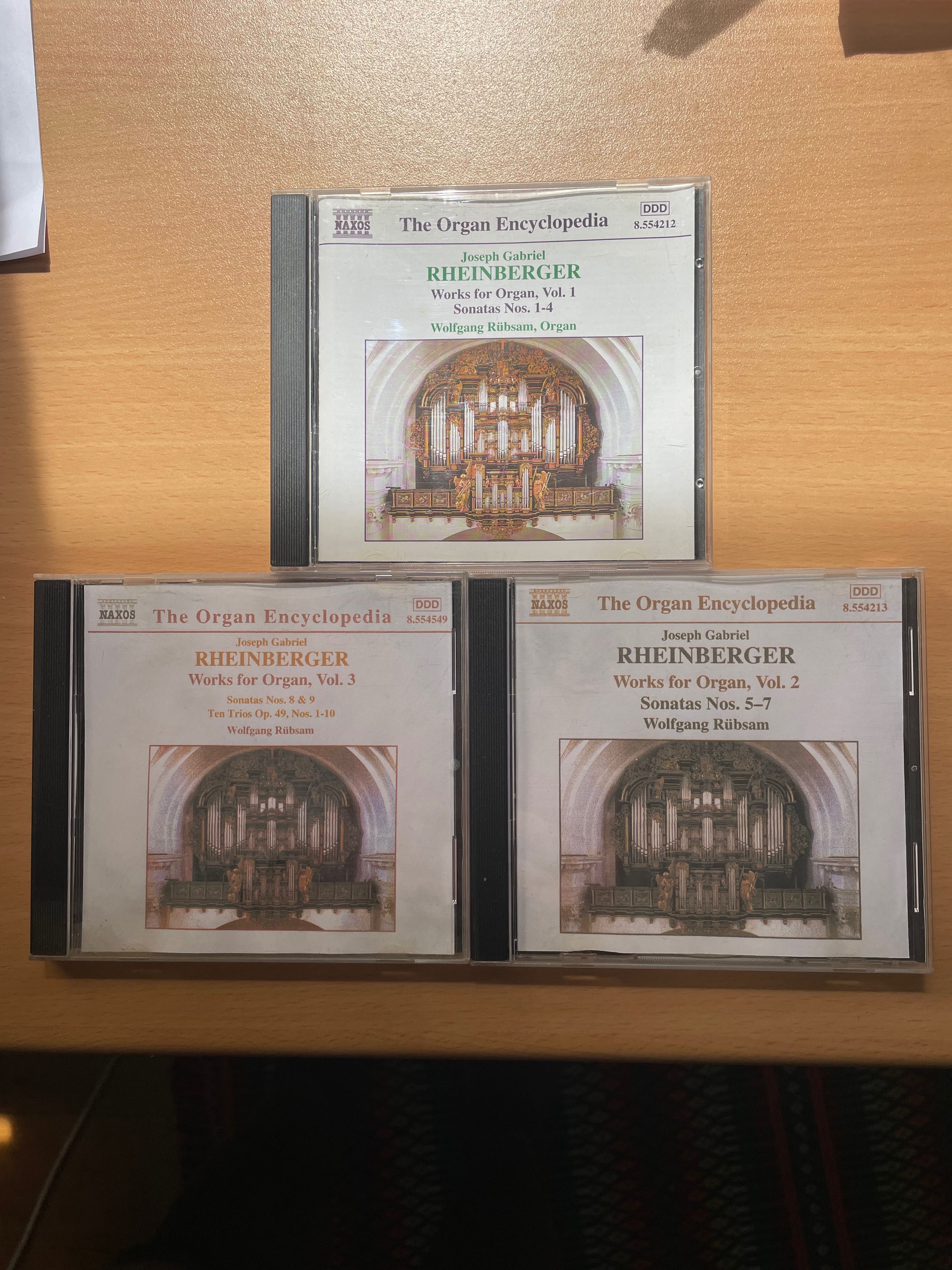 CD Rheinberger/Rübsam Works For Organ, Vol. 1 - Sonatas Nos. 1-4…