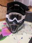 Kask z googlami WULF