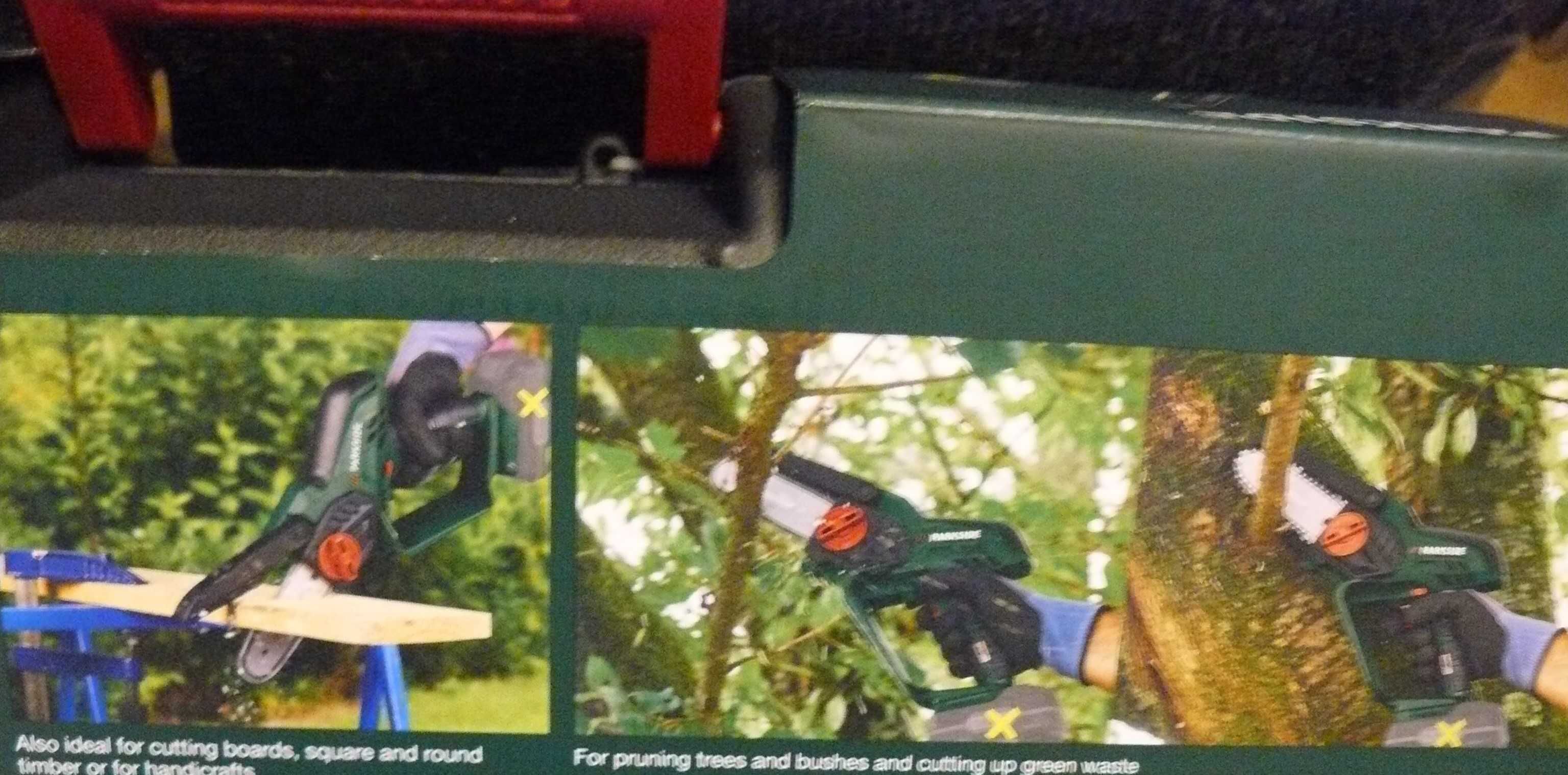 Parkside łańcuchowa pilarka 20V  drzewo sad gałęzie zamienię sprzedam