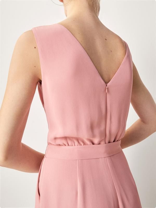 Massimo dutti pink jumpsuit