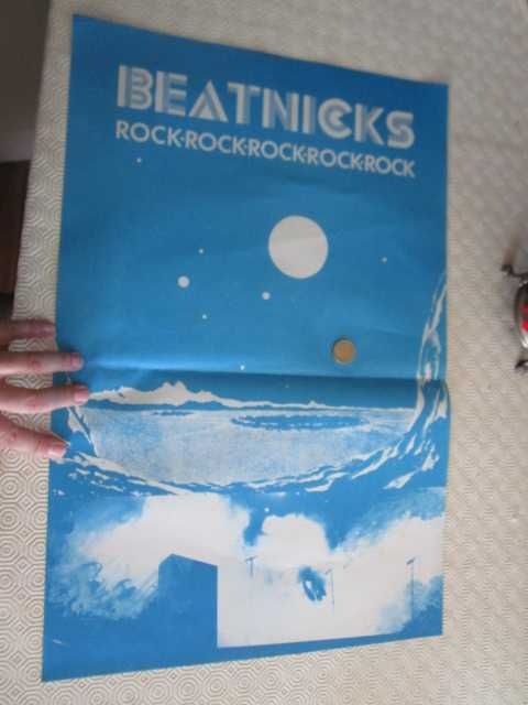 cartaz promocional rock português anos 70 Beatnicks