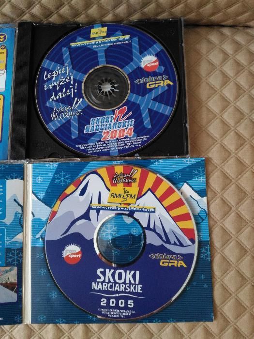 Skoki Narciarskie 2003, 2004, 2004 - wersja 2.0, 2005 PL 4CD