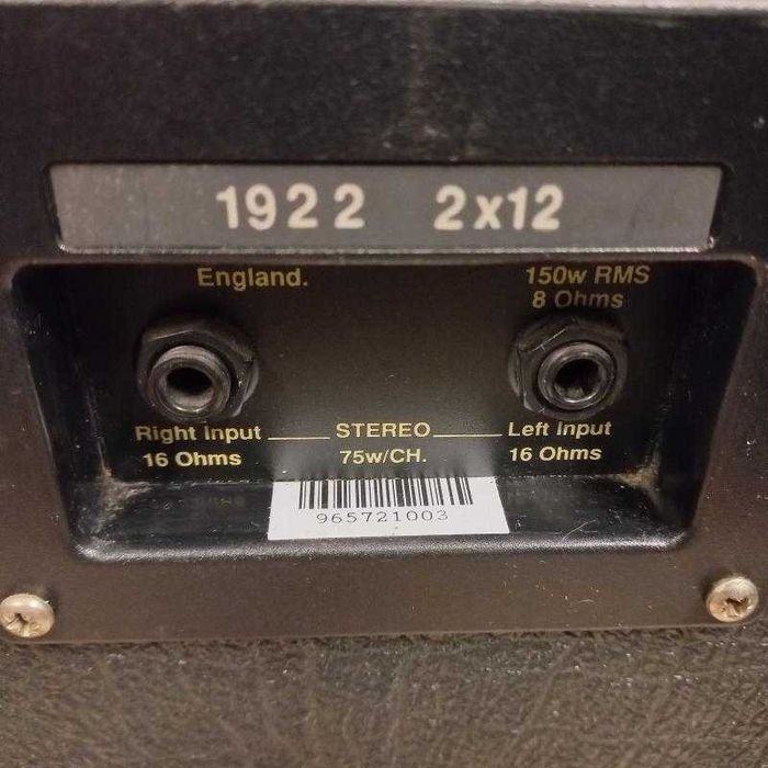 Marshall 1922 kolumna gitarowa 2x12" zamiana