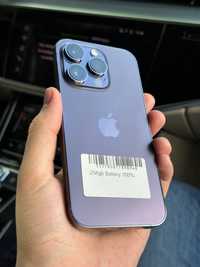 IPhone 14 pro 256gb Purple Bateria 100%