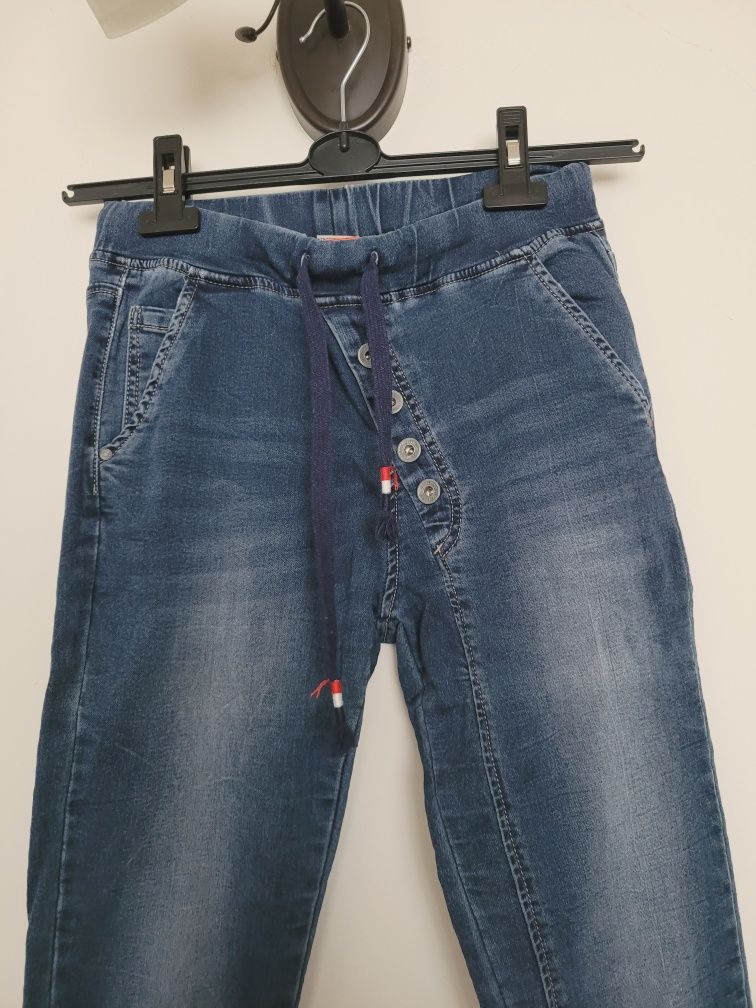Spodnie jeansowe damskie 36