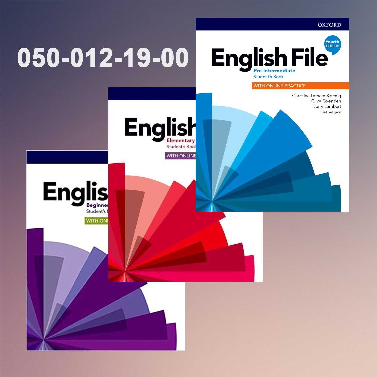 English File 4th ed - Elementary, Pre-, Intermediate, Upper-, Advanced