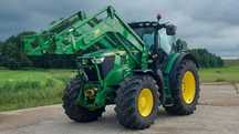 John Deere 6210R DirectDrive, TUR, TUZ, WOM! 2013 rok