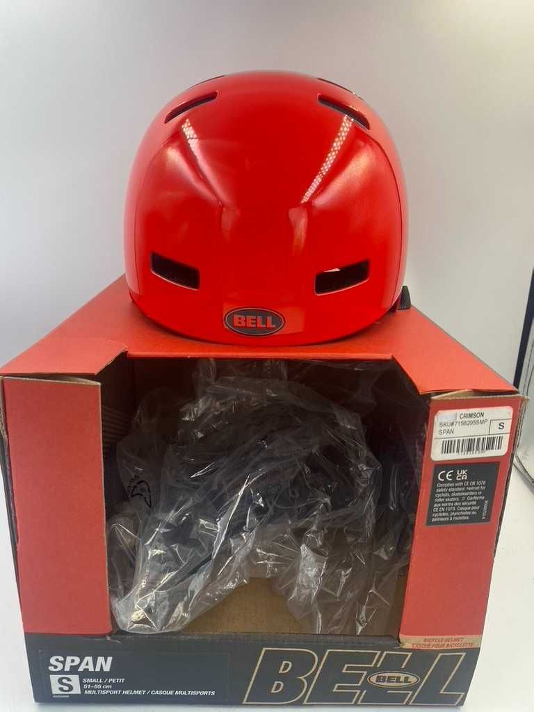 Nowy Kask Rowerowy Bell Span  r. S (52-56cm)