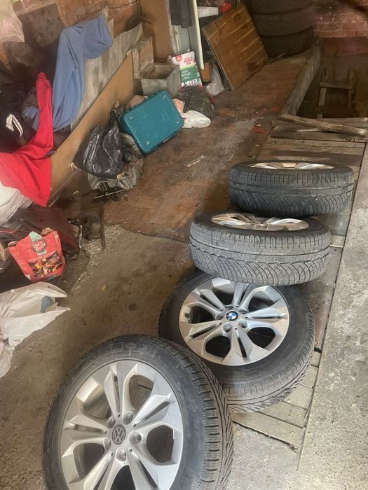 Титанові диски та резина r17 5/120