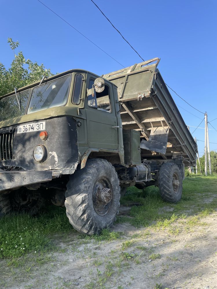 Газ 66 самоскид, газ-бензин!!!