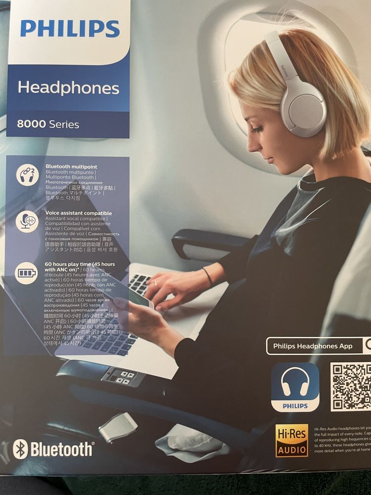 Bezprzewodowe słuchawki Philips