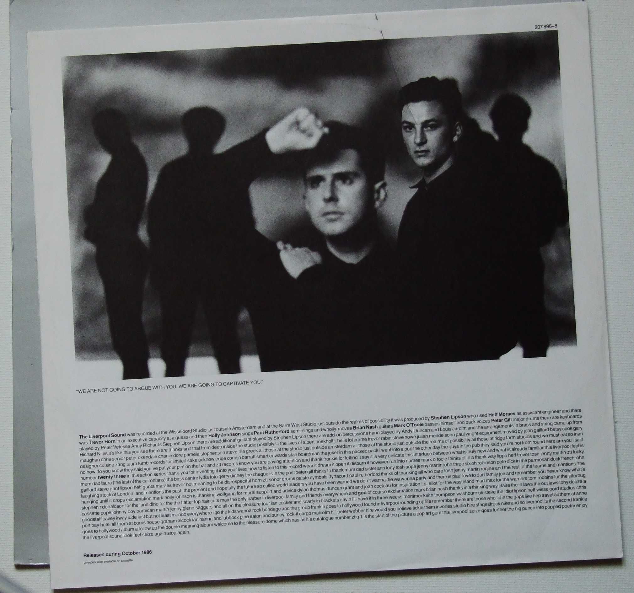 Frankie Goes To Hollywood – Liverpool, EX, GER, LP
