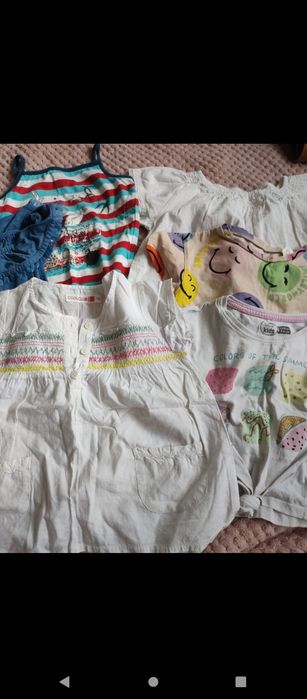 Paka ubrań dla dziewczynki 98 104